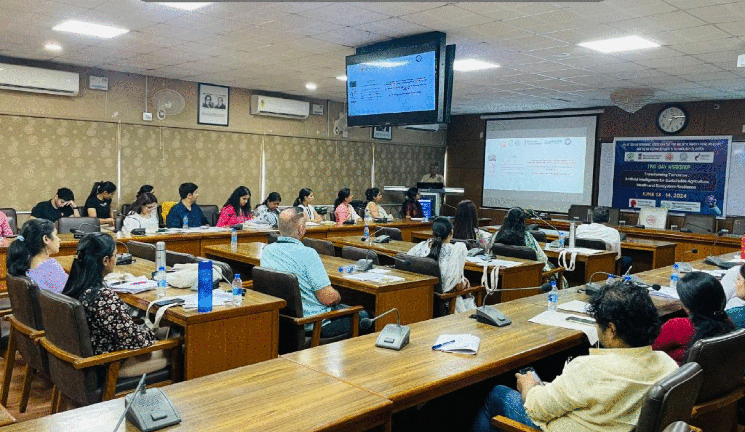 AI Workshop on Sustainable Agriculture (PI-RAHI & iHub AWaDH)
