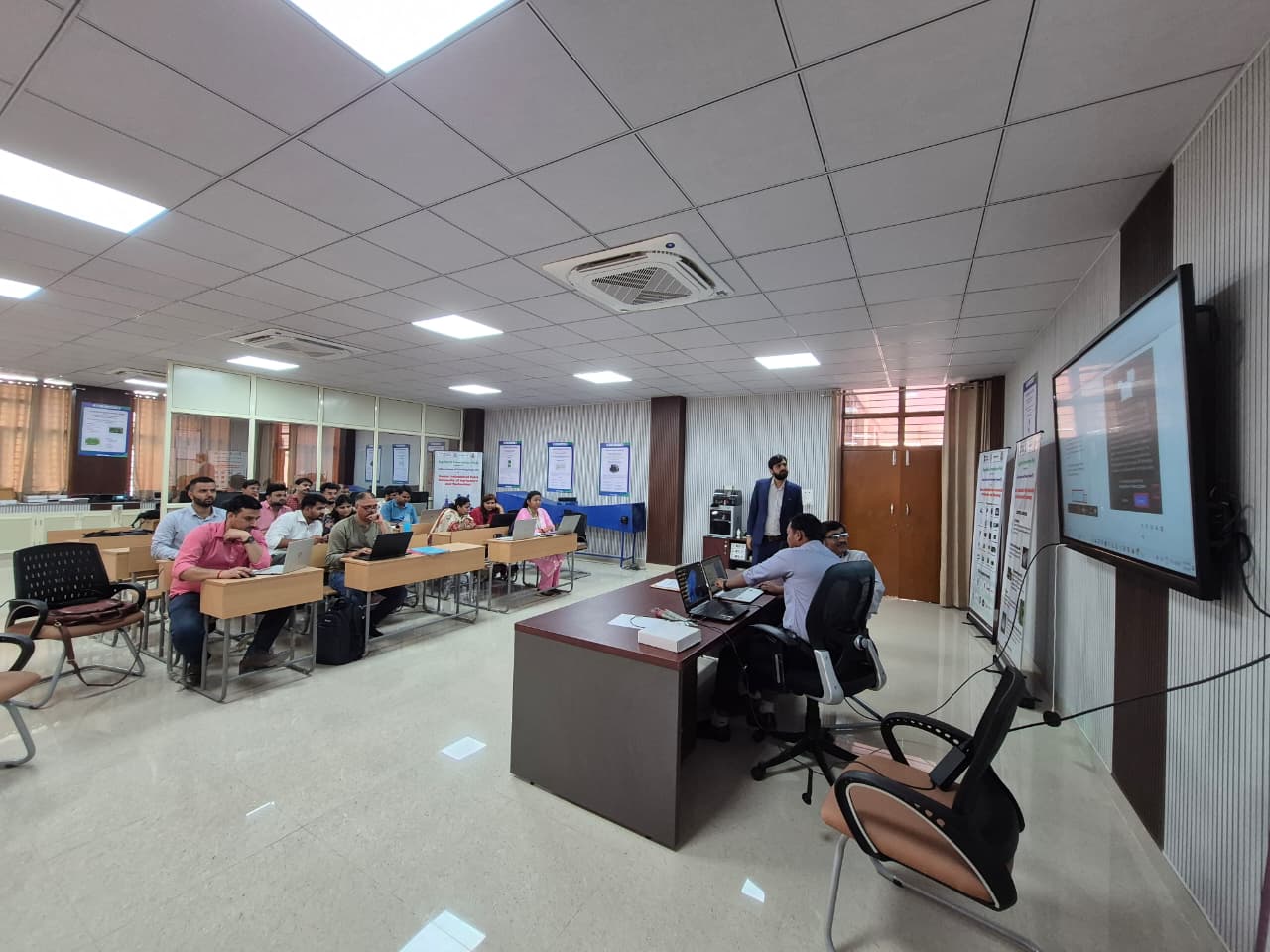 Hands-on Cyber-Physical Systems (CPS) training at SBPUAT, Meerut.