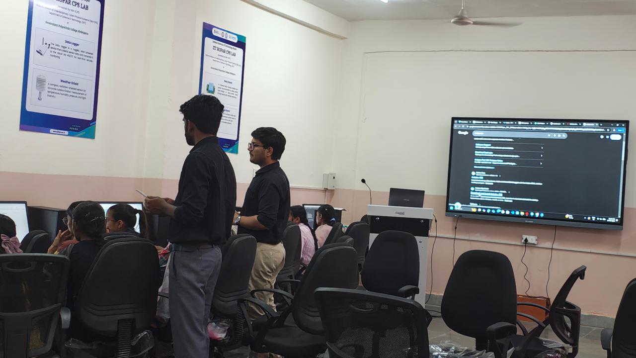 Hands-on Cyber-Physical Systems (CPS) training at GPC KOTKAPURA.